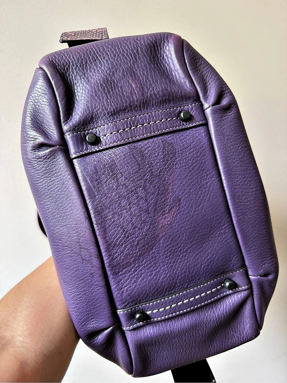 Coach Purple Bandit Hobo - Picture 5 of 6